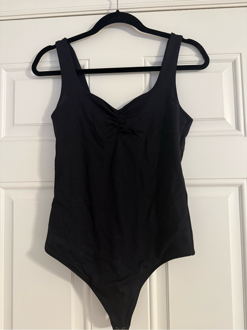 Black Tank One-Piece Bodysuit